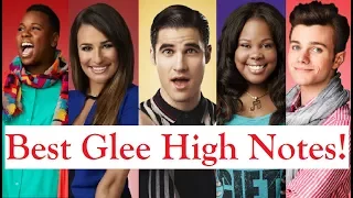 Glee Best High Notes! D5-C6 (Amber, Lea, Charice, Demi, Chris...)