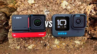 INSTA360 ONE RS vs GOPRO 10 🆚 ¡Footage 4K, Tests y Audio!