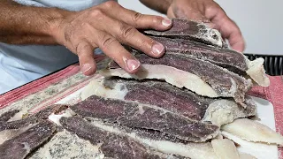 COMO FAZER CHARQUE (CARNE DE SERTÃO, JABÁ, CARNE SECA)