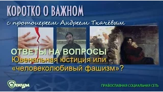 Ювенальная юстиция или "человеколюбивый фашизм"? Протоиерей Андрей Ткачев