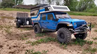 Axialfest west 2022 my build overview and setup axial Jeep gladiator