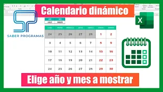 📆 CALENDARIO PERPETUO en Excel sin macros | 📅 Calendario dinámico