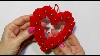 DIY Валентинка Своими Руками. Очень Просто. Как сделать Валентинку на День Святого Валентина!