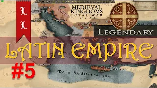 Latin Empire campaign #5 - Legendary - Attila total war - 1212 AD mod