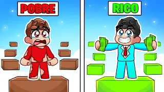 Obby POBRE vs RICO en Roblox!