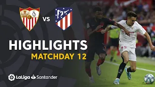 Highlights Sevilla FC vs Atlético de Madrid (1-1)