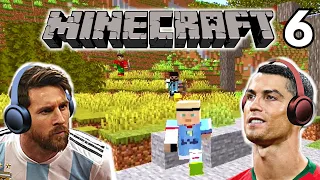 Messi & Ronaldo play MINECRAFT - Escaping Prison FC!