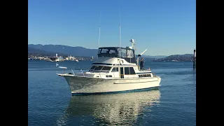 1984 Tollycraft 43 Yacht  Vancouver BC Part 1 SOLD!