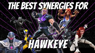 The Best Synergies for Hawkeye (2021 Buff) Synergy Guide MCoC Guide Marvel Contest of Champions