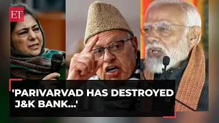 'Parivarvad has destroyed J&K bank...': PM Modi targets Abdullah and Mufti in Srinagar rally