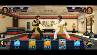 Cobra Kai: Card Fighter (by Boss Team Games) - card fighting game for Android and iOS - gameplay.