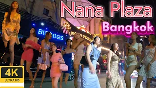 [4K] 2023 Nana Plaza & SUKHUMVIT SOI 4 MIDNIGHT Bangkok Thailand