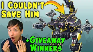 NO WAY TO SURVIVE & Giveaway Winners War Robots Scorpion Gameplay WR