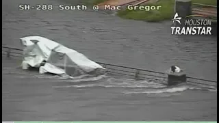 WATCH LIVE: Crews rescuing man in high water on Highway 288 and MacGregor