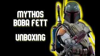 Unboxing 1/6th scale MYTHOS BOBA FETT from Sideshow