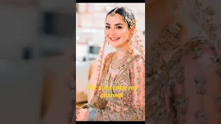 Hania amir beautiful wedding dresses in mere humsafar.#shortviral #short #youtube.