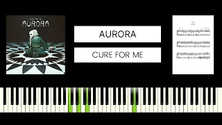 AURORA - Cure For Me (BEST PIANO TUTORIAL & COVER)