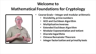 Mathematical Foundations for Cryptography - Learn Computer Security and Networks