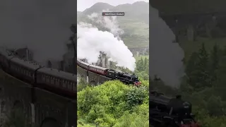 The Hogwarts Express in Scotland