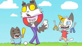 NEW Funny Cat Family Comic Litterbox Comics #40 | Webcomic Dub | LOL Comics Dub