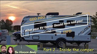 What your dealer should have told you when you bought your GeoPro Part 2 - The Inside