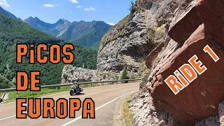 Motorcycle ride in the Picos de Europa, Spain: thé PICOS TRIANGLE | Mirador del Corzo and Fitu