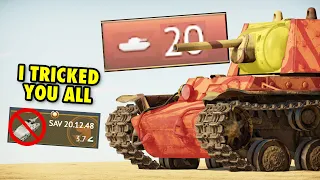 YOU FELL FOR MY MOST DEVIOUS PLAN EVER - KV-1E in War Thunder