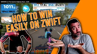 How to WIN at ZWIFT - Race Analysis