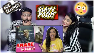 Slayy Point || Online Schools are OUT OF CONTROL || Reaction Video Mr and Mrs Baniya