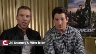 Divergent Interview Jai Courtney Miles Teller