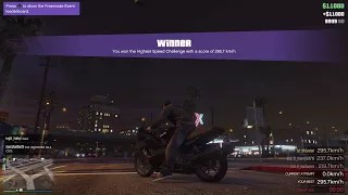 GTA Online: Highest Speed Challenge - 295.7km/h | 183.7m/h