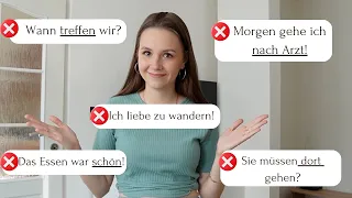 Top 5 typische Fehler, die viele Deutschlerner machen! | Deutsch