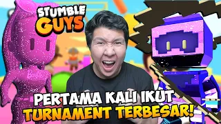 AKU PERTAMA KALI IKUT TURNAMENT TERBESAR DI STUMBLE GUYS! SEMOGA MENANG!