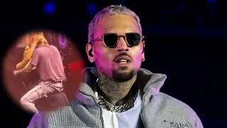 Man Breaks Up With Girlfriend || After Chris Brown Pulls Her On Stage And DANCES