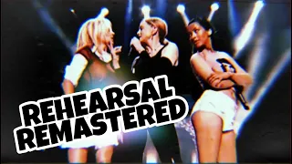 Britney Spears - VMA 2003 (Kiss Rehearsal) [REMASTERED]