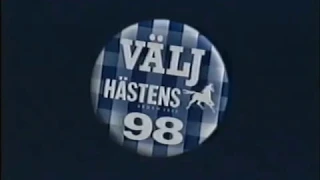 Hästens -98   TV4 reklam   12 aug 1998