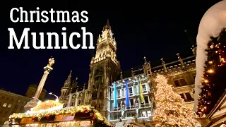 Munich Christmas Markets - Germany. City Walking Tour. All the most beautiful and interesting.