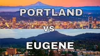 How Does Portland, OR Compare to Eugene, OR