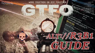 Sentries + Funnel Strategies = Easy Alarms - GTFO ALT://R3B1 Guide