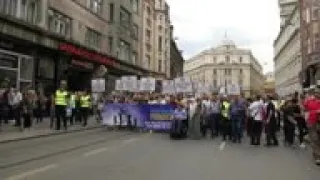 Hundreds rally ahead of Bosnia's first pride march