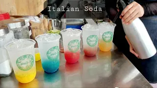 Drinking Italian Soda Vlog 😋👌🤪