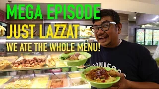 JUST LAZZAT:  We Ate the Whole Menu | Singapore Halal Food