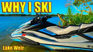 Why I Ski? Why do you ski on your Yamaha Waverunner, Kawasaki, or Seadoo? - Lake Weir  -  Ocala Fl