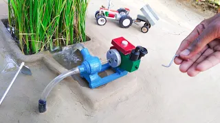 mini diesel engine water pump tractor | mini water pump | @topminigear8280