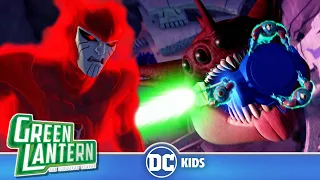 Green Lantern: The Animated Series | Giant Odym Worm! | @dckids