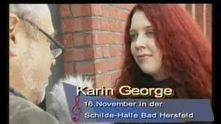 Karin George in der Schilde-Halle Bad Hersfeld