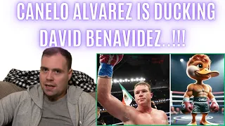 🤦🏻‍♂️ CANELO ALVAREZ IS SHAMELESSLY DUCKING DAVID BENAVIDEZ…!!!!