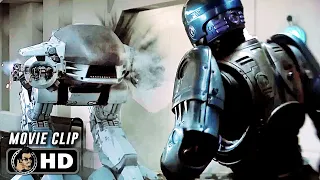 RoboCop Vs ED 209 Scene | ROBOCOP (1987) Sci-Fi, Movie CLIP HD