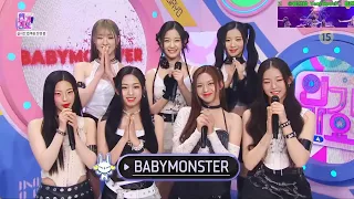 BABYMONSTER SBS INKIGAYO INTERVIEW