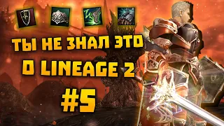 ТЫ НЕ ЗНАЛ ЭТОГО О LINEAGE 2 #5